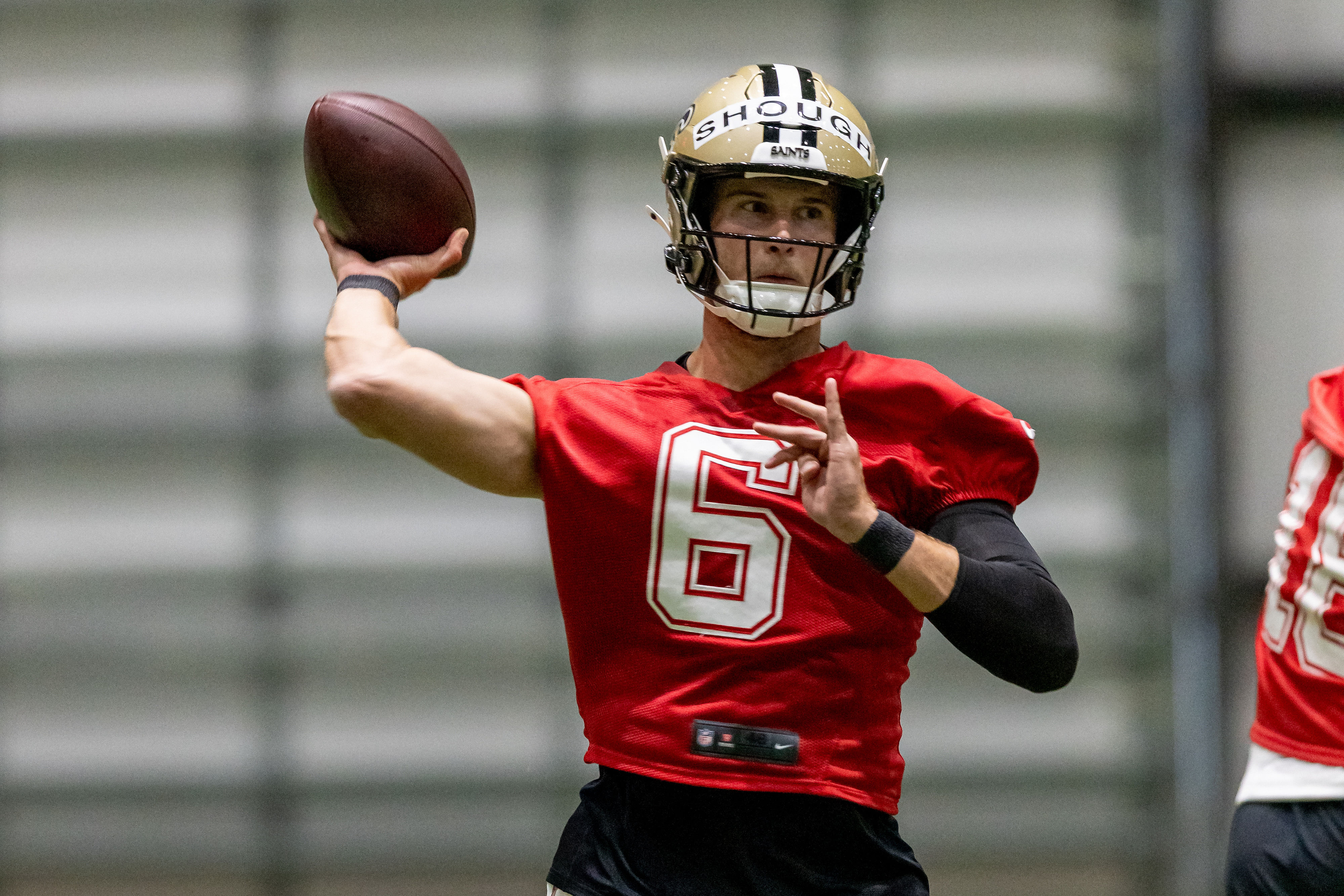 NFL: New Orleans Saints QB Tyler Shough - Source: Imagn